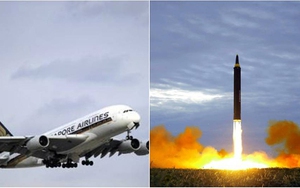 VIDEO: Hãng hàng không Singapore thay đổi lộ trình bay để 'né' tên lửa Triều Tiên