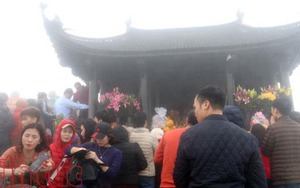 Hàng vạn người về dự lễ khai hội Xuân Yên Tử 2018