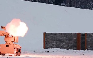 Video xe tăng không người lái của Nga thể hiện uy lực vũ bão