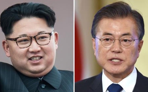 Tổng thống Hàn Quốc đã gặp nhà lãnh đạo Triều Tiên Kim Jong-un tại làng đình chiến Panmunjom