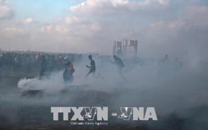 Không quân Israel đánh trúng 10 mục tiêu tại Dải Gaza