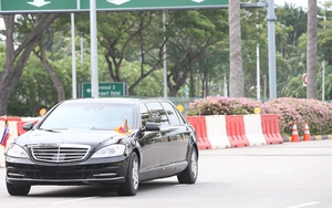 Những hình ảnh đầu tiên của nhà lãnh đạo Kim Jong-un tại Singapore