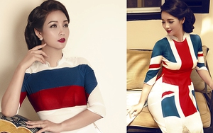 Chị em Mai Thu Huyền 'nóng' cùng World Cup với áo dài quốc kỳ của 32 quốc gia