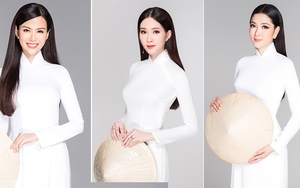 30 năm Hoa hậu Việt Nam: Ngắm trọn dàn mỹ nữ 'không tuổi' đọ sắc trong tà áo dài trắng