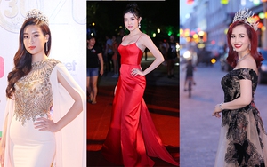 Ngắm dàn hoa hậu khoe sắc trên thảm đỏ Gala 30 năm Hoa hậu Việt Nam
