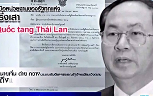 Thái Lan treo cờ rủ tưởng niệm Chủ tịch nước Trần Đại Quang