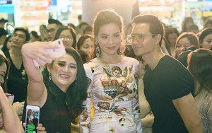 Hồ Ngọc Hà nhìn trìu mến Kim Lý trước những tin đồn về chuyện chia tay