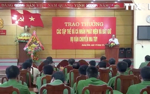 VIDEO: Quảng Bình thưởng nóng vụ bắt hơn 300kg ma tuý đá