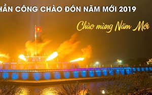 Thừa Thiên - Huế bắn lửa 21 phát súng thần công chào đón năm mới 2019