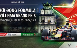 Khởi động F1 Việt Nam Grand Prix tại SVĐ Quốc gia Mỹ Đình ngày 20/4