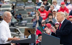 Bầu cử Mỹ 2020: Giới chuyên gia cảnh báo 'ảo ảnh xanh dương' và 'ảo ảnh đỏ' ban đầu