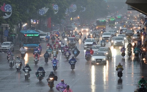 Đêm 1/12, Trung Bộ có mưa lớn diện rộng, miền Bắc trời rét