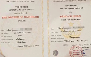 Bộ Công an rà soát những trường hợp được Trường Đại học Đông Đô cấp bằng trái quy định