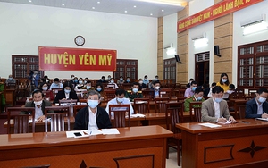 Dịch Covid-19: Ghi nhận ca dương tính SARS-CoV-2 đầu tiên, Hưng Yên họp khẩn khoanh vùng dập dịch