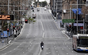 Dịch Covid-19: Australia phong tỏa gần một nửa dân số