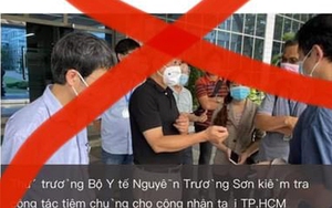 Cảnh báo việc lừa tiền cứu trợ Covid-19 trên trang thông tin giả mạo Bộ Y tế