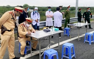 Hà Nội duy trì chốt trực Covid-19 tại các cửa ngõ ra vào thành phố