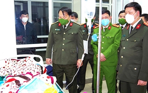 Thăm hỏi, động viên 3 chiến sỹ công an bị thương khi truy bắt tội phạm ma túy