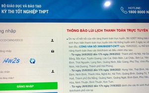 Lùi lịch thanh toán trực tuyến lệ phí đăng ký xét tuyển đại học