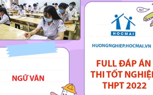 Kỳ thi tốt nghiệp THPT năm 2022: Công bố đáp án chính thức và thang điểm môn Ngữ văn