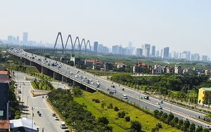 Đường Võ Nguyên Giáp đẹp nhất Thủ đô bát ngát màu xanh