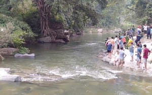 Điện Biên: Đã tìm thấy thi thể 2 nạn nhân trong vụ đuối nước thương tâm tại thác nước trên suối Nậm Núa