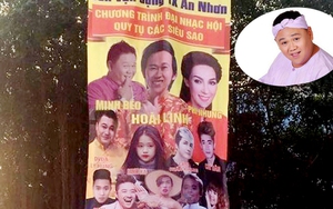 Khán giả phẫn nộ với poster Minh Béo xuất hiện cùng Hoài Linh, Phi Nhung, Khởi My