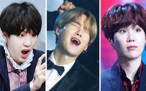 Ngoài 'thánh tiên tri', Suga BTS còn đảm nhiệm luôn vai trò 'vua biểu cảm' của nhóm