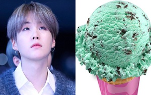 Suga BTS cũng không thể đứng ngoài 'cuộc chiến' về kem socola bạc hà