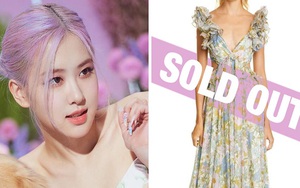 Đỉnh như Rosé Blackpink: Mặc váy fan tặng đi chụp ảnh cũng gây 'cháy hàng'