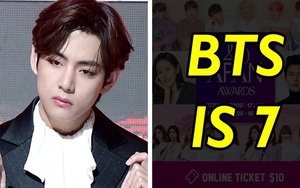 Fan thất vọng vì V BTS bị 'bay màu' khỏi poster của Lễ trao giải danh tiếng