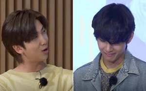 V BTS có hành động gây nghi vấn khi bị hỏi về mối tình đầu