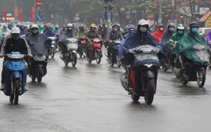 Đêm nay 4/2 Bắc Bộ và Trung Bộ có mưa, trời rét