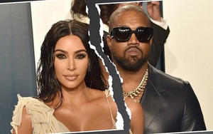 Rapper Kanye West và Kim Kardashian chính thức đệ đơn ly hôn