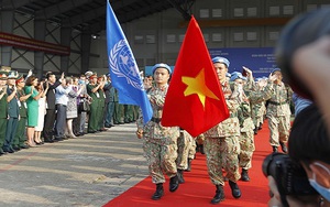 Cán bộ, chiến sĩ Việt Nam lên đường làm nhiệm vụ giữ gìn hoà bình ở Nam Sudan