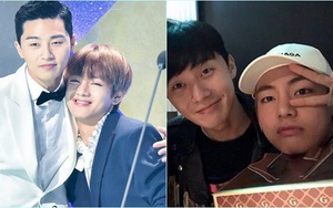V BTS gửi lời nhắn ủng hộ cậu bạn thân thiết Park Seo Joon