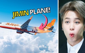 ARMY chơi cực lớn khi mang cả một chuyến bay làm quà sinh nhật Jimin BTS