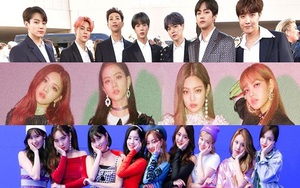 Thành viên đại diện của các nhóm nhạc K-pop hot nhất hiện nay: BTS, Blackpink…