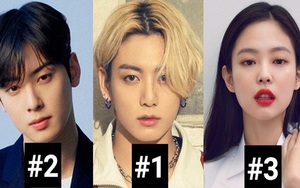 Sao K-pop được yêu mến nhất Hàn Quốc 3 năm qua: Jungkook BTS, Jennie Blackpink…