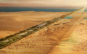 Dự án thành phố Đường Thẳng của Ả-rập Xê-út: chỉ rộng 200 mét, nhưng dài tới 170 km