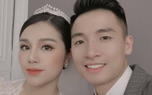 Trung vệ Bùi Tiến Dũng lại khoe ảnh cưới trước ngày lên tuyển