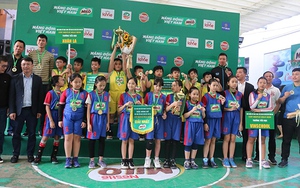 Kết thúc giải bóng rổ học sinh Tiểu học Hà Nội 2020