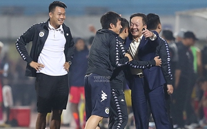 Bầu Hiển phấn khởi vì Hà Nội FC vượt qua Sài Gòn FC