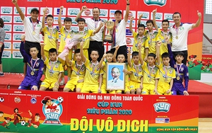 U11 SLNA lần thứ 6 vô địch BĐ Nhi đồng toàn quốc