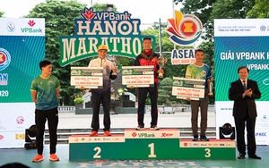 Gần 6.000 người trực tiếp tham gia giải chạy VPBank Hanoi Marathon ASEAN 2020