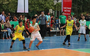 Khai mạc VCK giải bóng rổ học sinh Tiểu học Hà Nội 2020