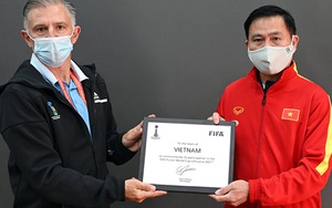 Tuyển futsal Việt Nam ráo riết chuẩn bị cho trận ra quân với Brazil