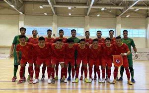 Tuyển futsal Việt Nam vượt qua Iraq với tỷ số 2-1