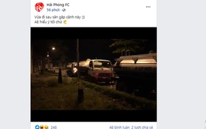 CLB Hải Phòng bơm nước sân Lạch Tray để đối phó Hà Nội FC?