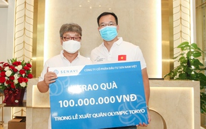 SENAVI treo thưởng lớn cho VĐV giành huy chương Olympic